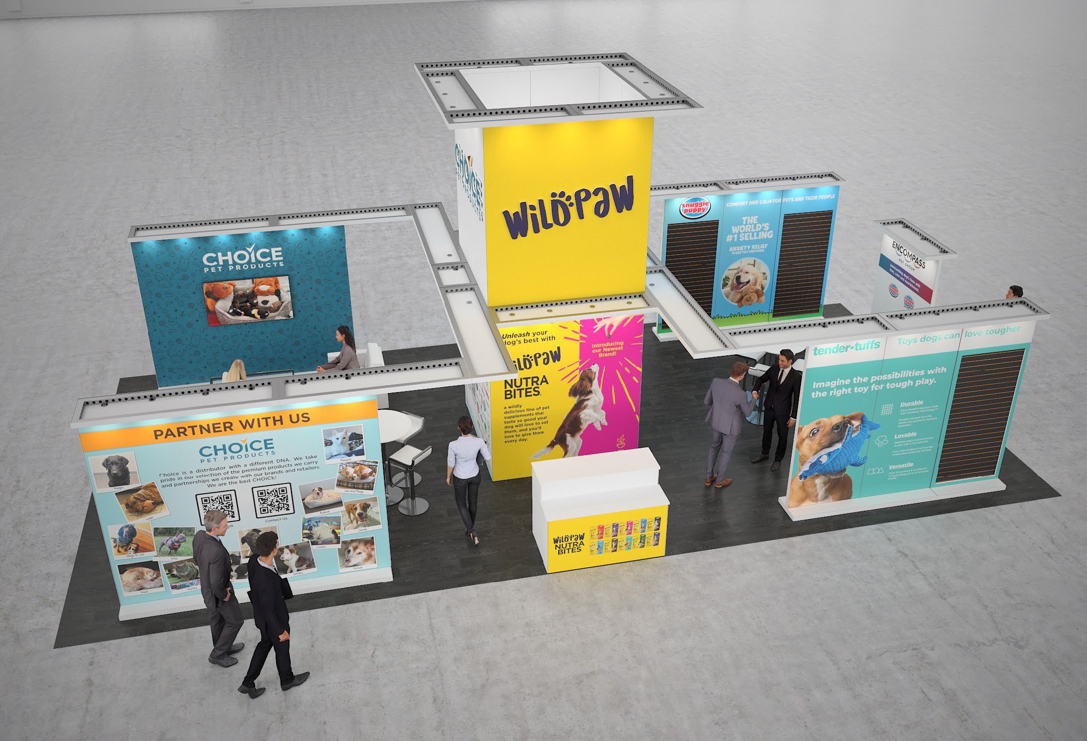 20x40 trade show booth rentals